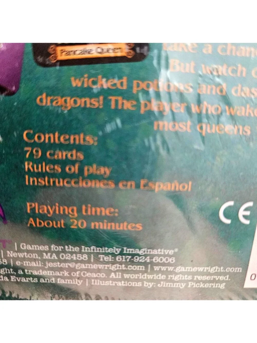 Sleeping Queens Card Game GameWright Award Winning Ages 8+ NEW Sealed Box